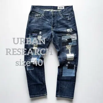 1507 URBAN RESEARCH 어반 리서치 패치워크 데님 40