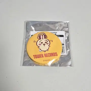 [치이카와] 타워 레코드 콜라보 캔뱃지 토끼