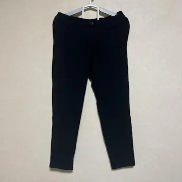 블랙 슬림핏 슬랙스