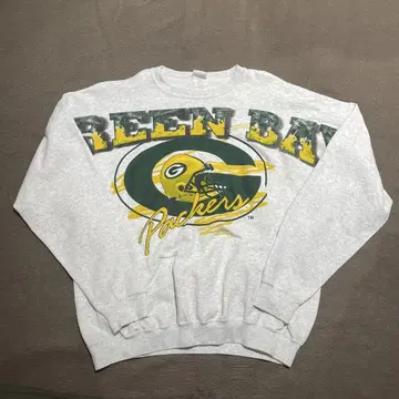 Green Bay Packers 스웨트 셔츠 그레이 빈티지