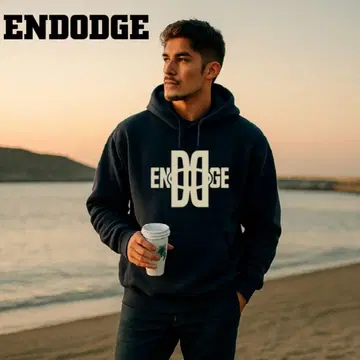 [오리지널 브랜드] ENDODGE 엔도지 로고 후드티