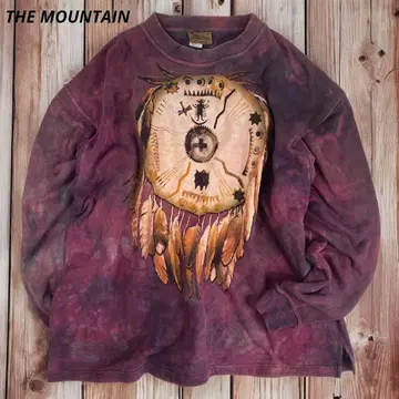 09M259 90s THE MOUNTAIN USA제 네이티브 맨투맨