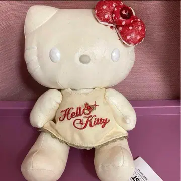 헤이세이 레트로 키티 봉제 인형 vivitix 당시 물품 산리오 레어