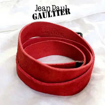 Jean Paul GAULTIER 장 폴 고티에 스웨이드 벨트