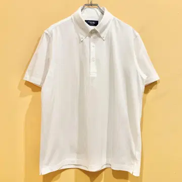 가마쿠라 셔츠 피케 셔츠 카노코 화이트 버튼 다운 L