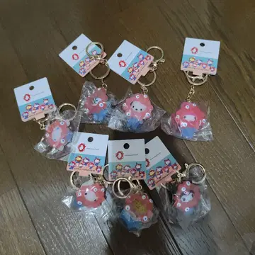 EXPO2025 산리오 미야쿠미야쿠 클리어 키링 컴플리트