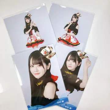나카무라 마이 월별 브로마이드 2024년 10월 컴프 4장 세트