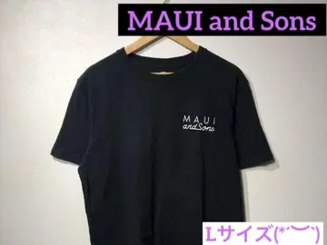 MAUI and Sons T셔츠 블랙 새상품급