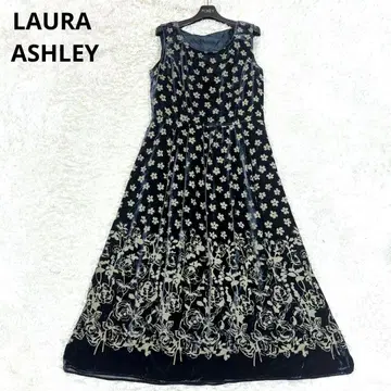 로라 애슐리 벨로아 롱 원피스 꽃무늬 11호