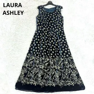 로라 애슐리 벨로아 롱 원피스 꽃무늬 11호