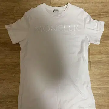 MONCLER T셔츠 화이트 그레이 2개 세트