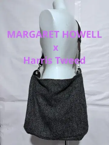 MARGARET HOWELL 해리스 트위드 2WAY 숄더백