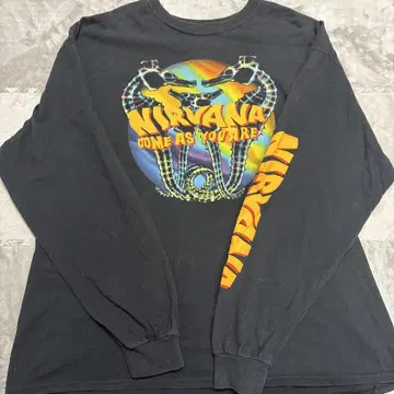NIRVANA 롱T셔츠 XL