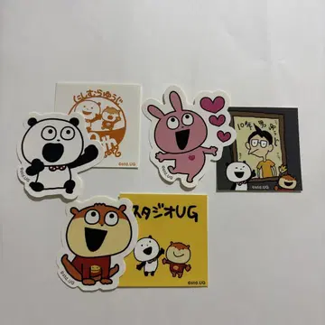 니시무라 유우지 스튜디오 UG 가샤코코 스티커 3종 세트