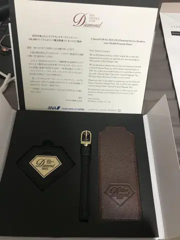 2025 ANA 특별 사양 다이아몬드 네임택
