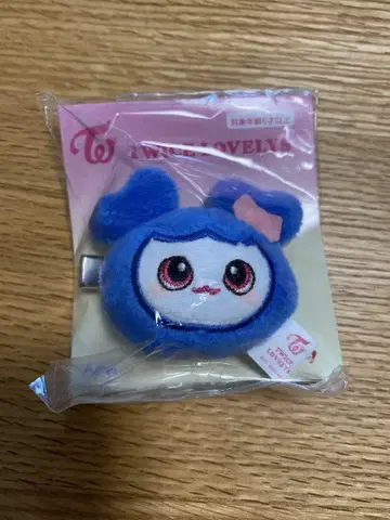 TWICE GIGO 봉제 인형 헤어핀 쯔위
