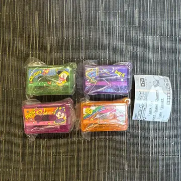 BT21 카세트 테이프 참 4종 세트