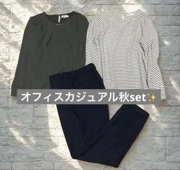 [ 묶음 판매 ] ZARA 팬츠 오피스 캐주얼 성인 가을 set 3품
