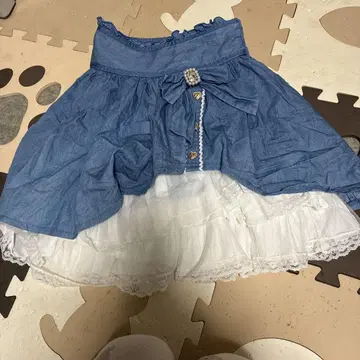 Liz Lisa 데님 플레어 스커트