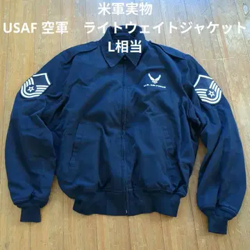미군 실물 새상품급 USAF 공군 라이트 웨이트 자켓 L 상당