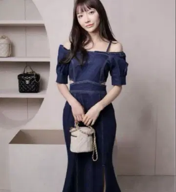 립 서비스 데님 원피스 dazzlin snidel GRL Rady 계열
