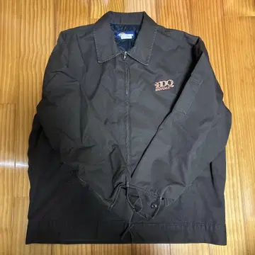 Dickies 브라운 워크 자켓 XL 구제 의류 기업 로고
