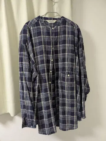 The Madshop Resort shirt(Navy check)