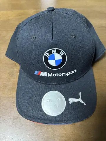 BMW 모터스포츠 PUMA 콜라보 캡 블랙 새상품