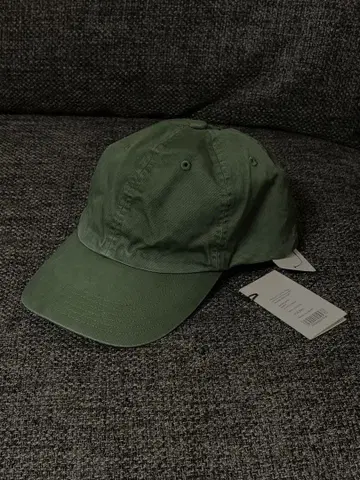 25aw 오라리 Product Dyed Finx Chino Cap
