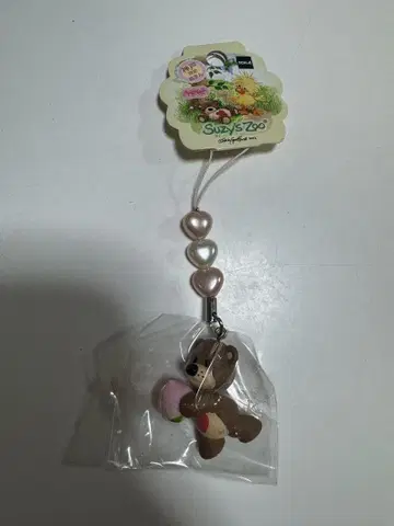 수지스 zoo 교토 한정판 지역 스트랩 복숭아