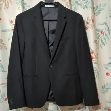 ZARA 블랙 테일러드 자켓 EUR 46