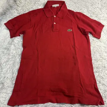프랑스제 70~80s 라코스테 프레라코 피케 셔츠 레드 사이즈 3