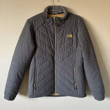 구제 THE NORTH FACE 그레이 퀼팅 자켓 여성용