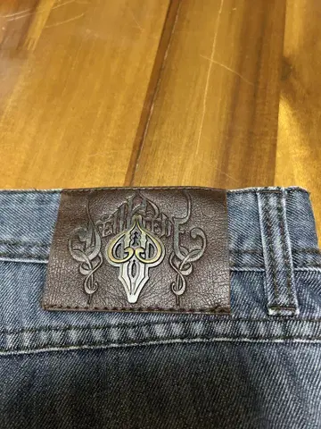 Pelle Pelle 다크 블루 데님 팬츠