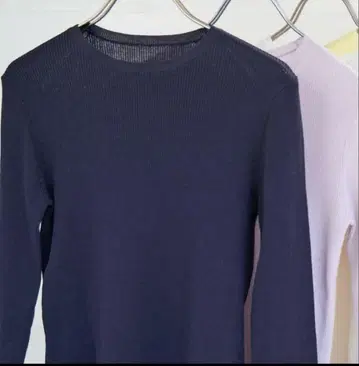 Spick & Span SESIA 크루 리브 니트
