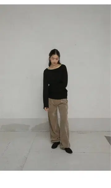 ohotoro Waffle Jogger Pants 베이지