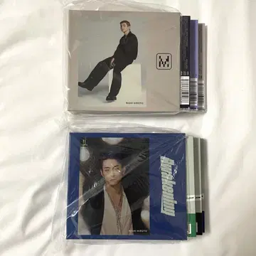 INI 니시 히로토 CD 3형태 세트 & CD 수납 BOX