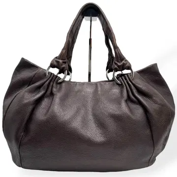 새상품급 FURLA 훌라 토트백 핸드백 대용량 숄더 브라운