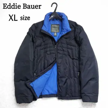 새상품급 에디 바우어 프리미엄 구스 다운 자켓 퀼팅 블랙 L