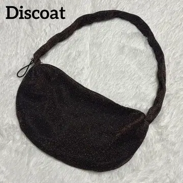 Discoat 라메 개더 핸들백 원숄더 2WAY 숄더