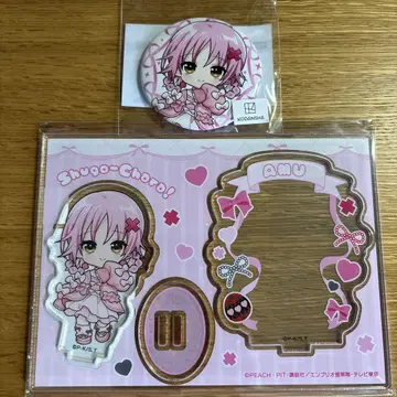 수호캐릭터! 마루쿠지 발레코어 히나모리 아무 아크릴 디오라마 캔뱃지