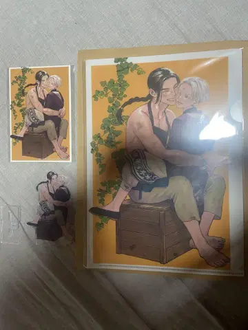 새벽의 노래 아크릴 스탠드 클리어 파일 엽서