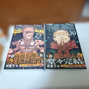 주술회전 29권 30권 2권