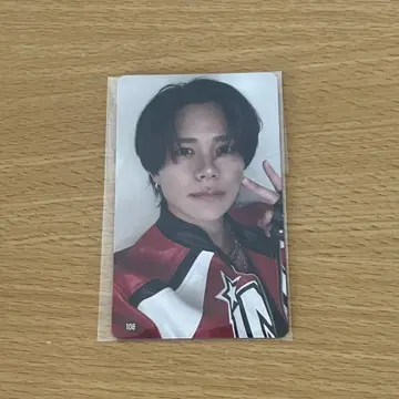 INI 후지마키 쿄스케 트레이딩 카드 1장