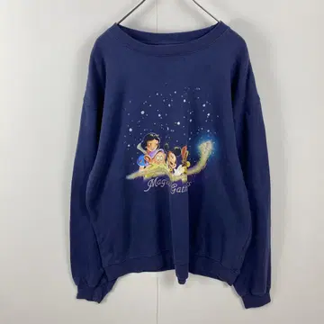 빈티지 Disney 맨투맨 풀오버 레트로 XL