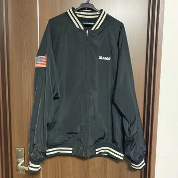XLARGE 리버서블 베이스볼 자켓 블랙 L