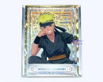 NARUTO 우즈마키 나루토 홀로그램 클리어 시트 클리어 카드 금박 레어