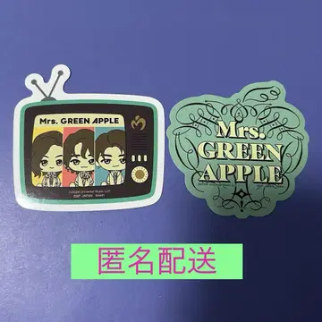 Mrs. GREEN APPLE 제일복권 스티커 2장 세트