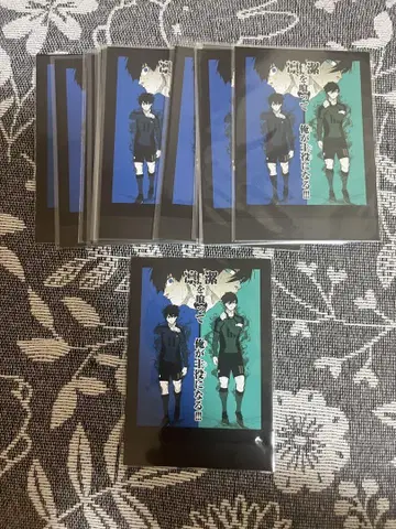 블루 록 흑백 카드 린 이사기 17장 세트