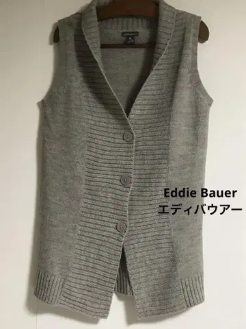 에디 바우어 Eddie Bauer 롱 베스트 라이트 그레이 M(일본)